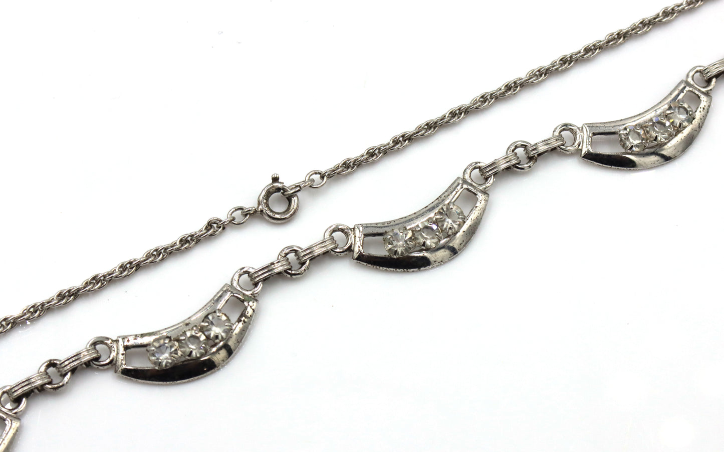 Group lot of 7 Vintage 925 sterling silver necklaces