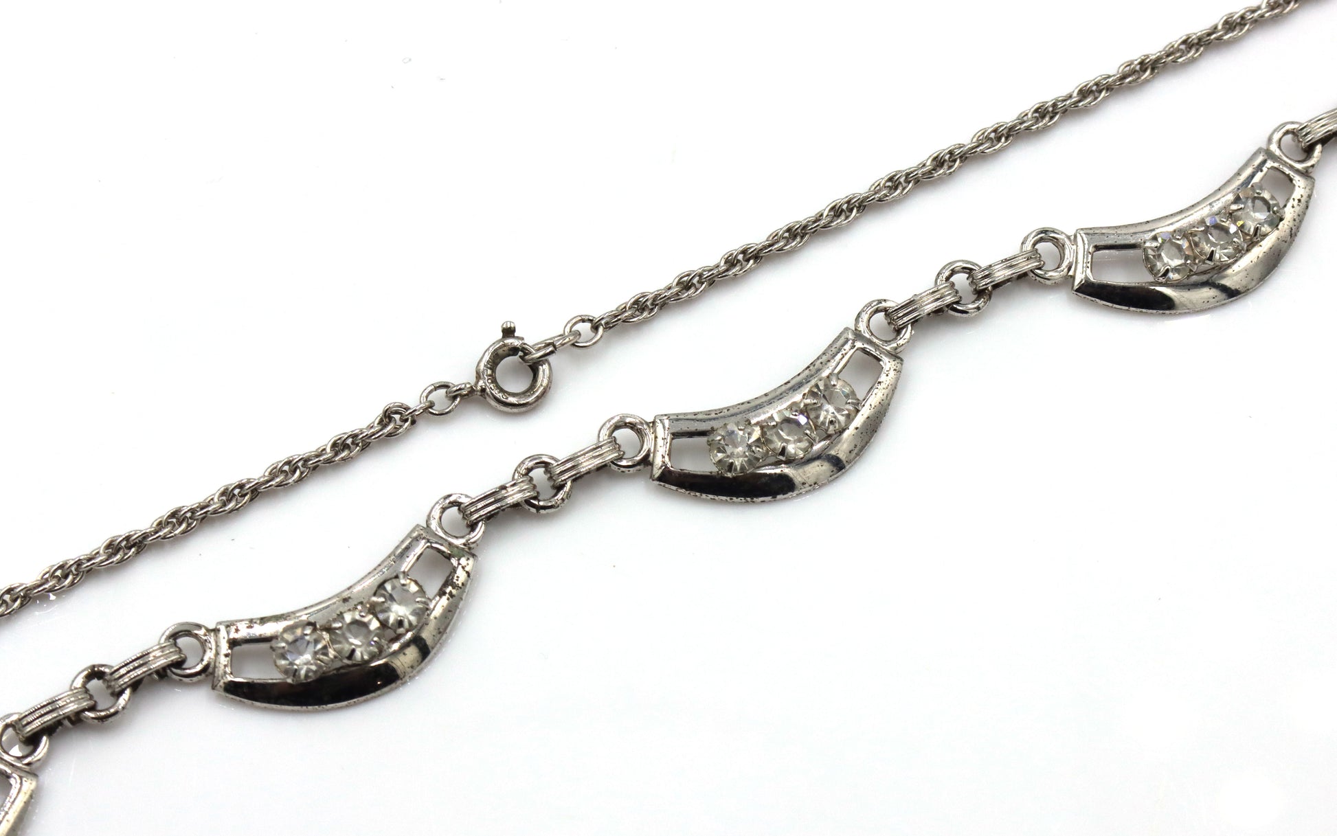 Group lot of 7 Vintage 925 sterling silver necklaces