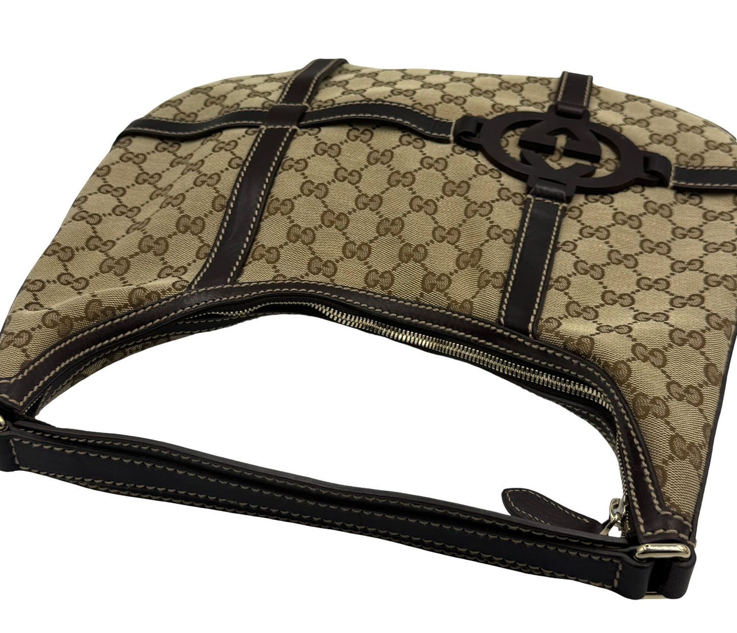 Gucci GG Canvas royal hobo bag