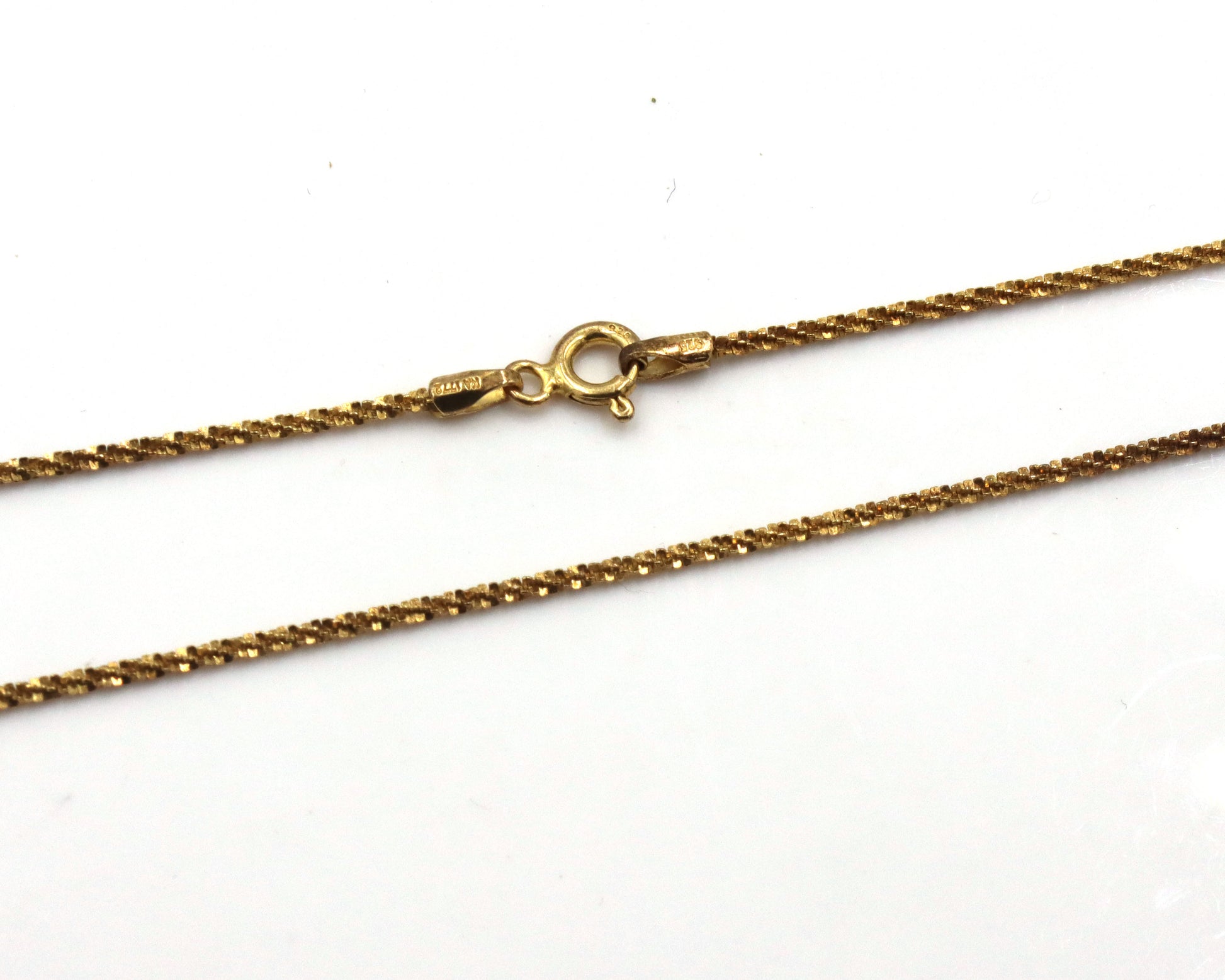 Group lot of 4 Vintage 925 sterling silver chains