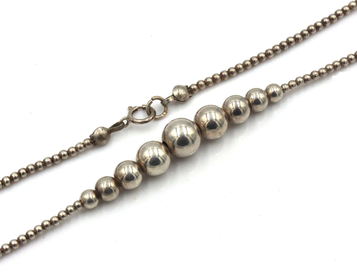 Vintage 925 sterling silver group lot of 7 chain necklaces