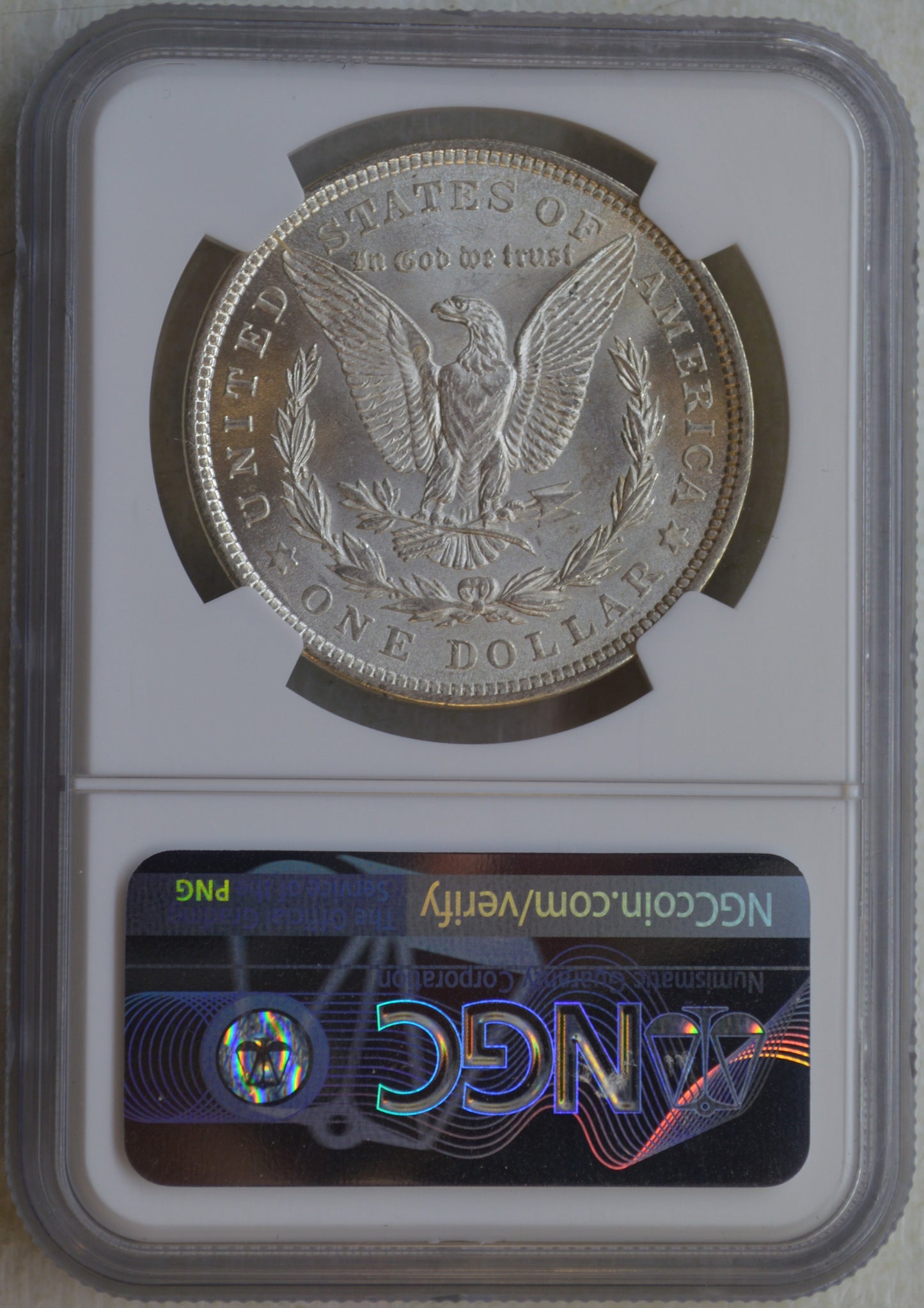 1921 Morgan Silver Dollar NGC MS64 Near Gem BU | Brilliant Luster