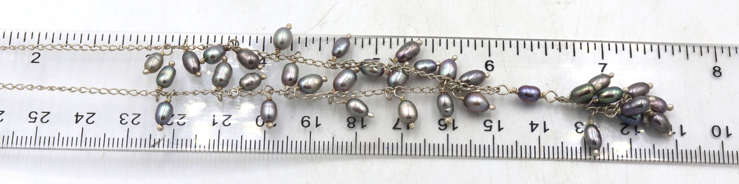 Group lot of 8 Vintage 925 sterling silver necklaces