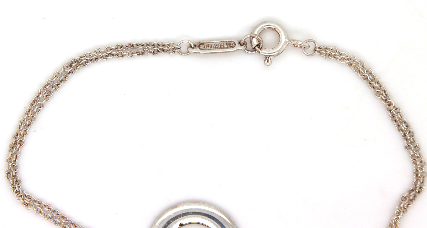 Tiffany & Co circle bracelet in 925 sterling silver