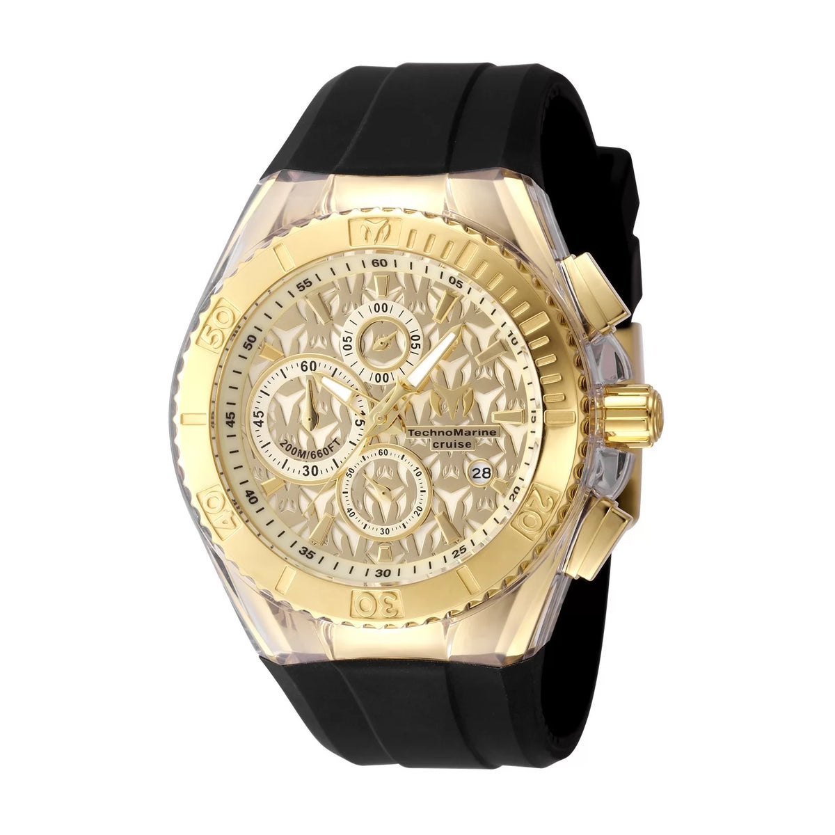 Technomarine Men's Cruise Quartz VD57 Gold Dial Watch