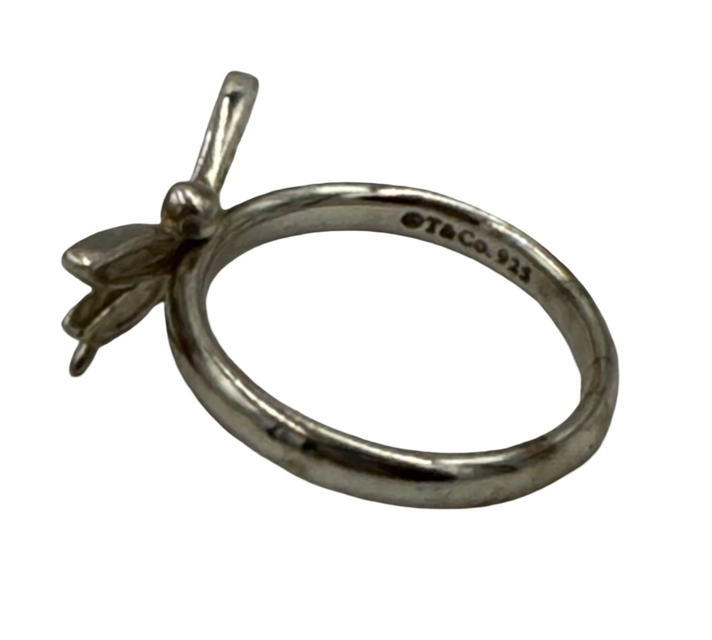 925 Sterling silver Tiffany & Co Dragonfly ring