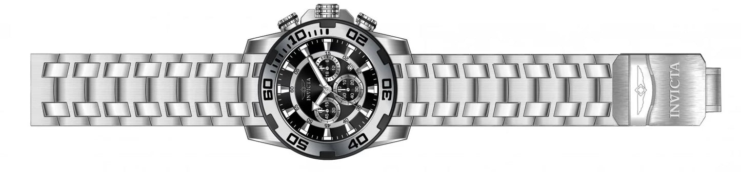 Invicta Men's Pro Diver Quartz Chronograph Black Dial Watch