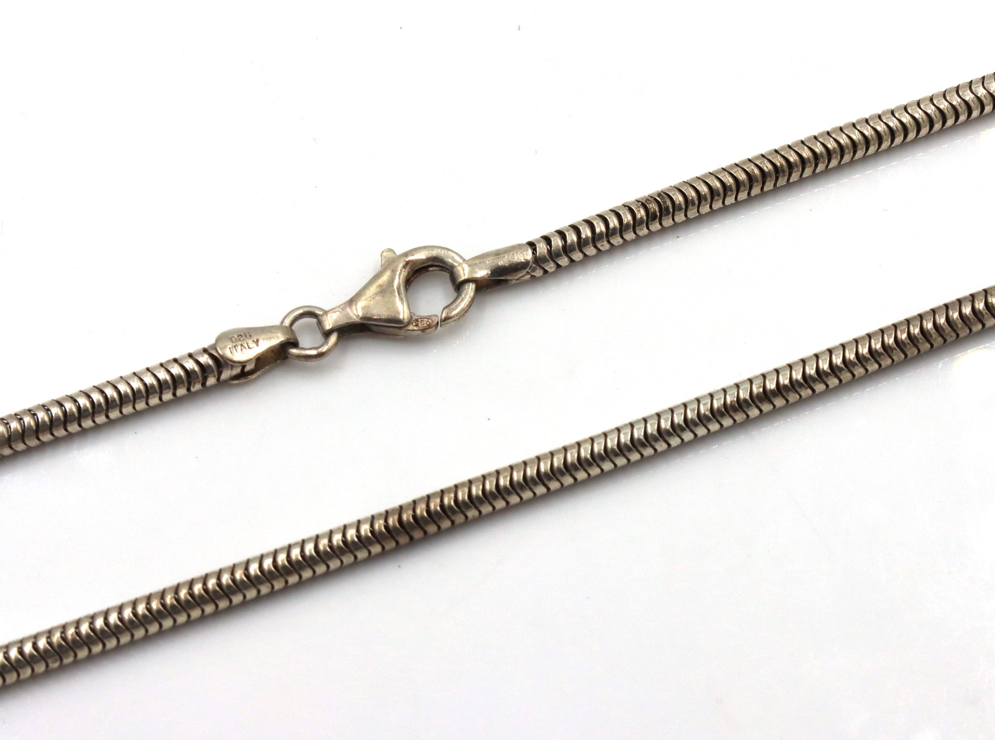 Group lot of 5 Vintage 925 sterling silver chains