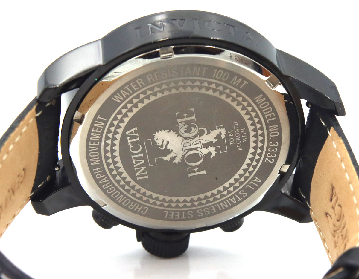 Invicta Force 46mm left handed watch