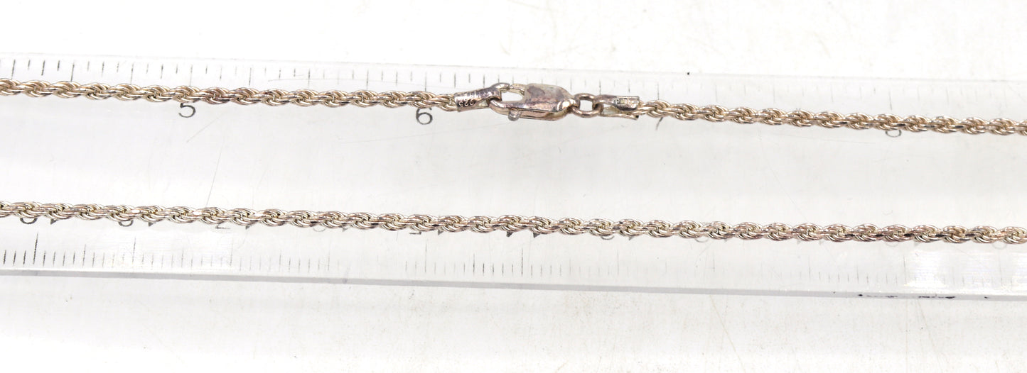 Group lot of 5 Vintage 925 sterling silver necklaces