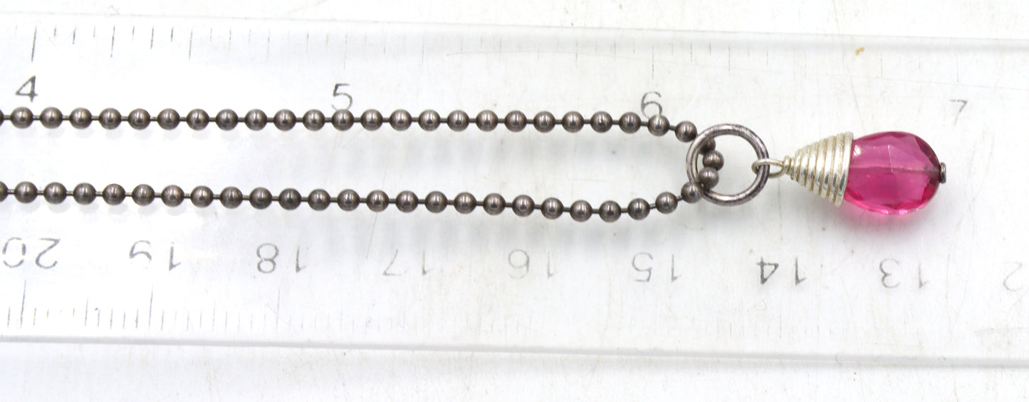 Group lot of 8 Vintage 925 sterling silver necklaces