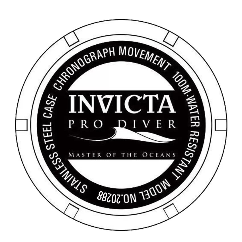 Invicta Women's Pro Diver Quartz Chronograph Blue Dial Watch