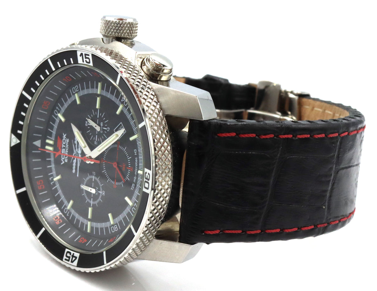 Vostok Europe diver OS2B-5465160 Ekranoplan chronograph watch