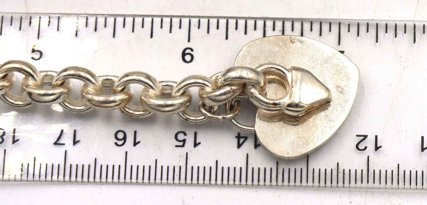 Group of 3 vintage 925 sterling silver bracelets