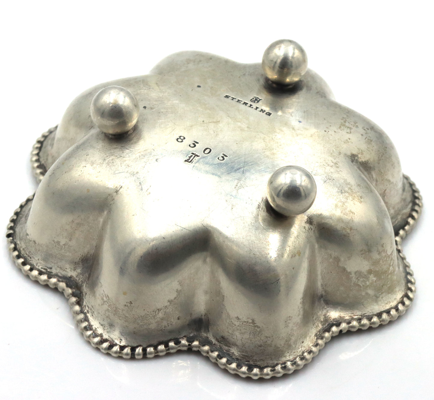 Vintage 925 sterling silver mini bowl