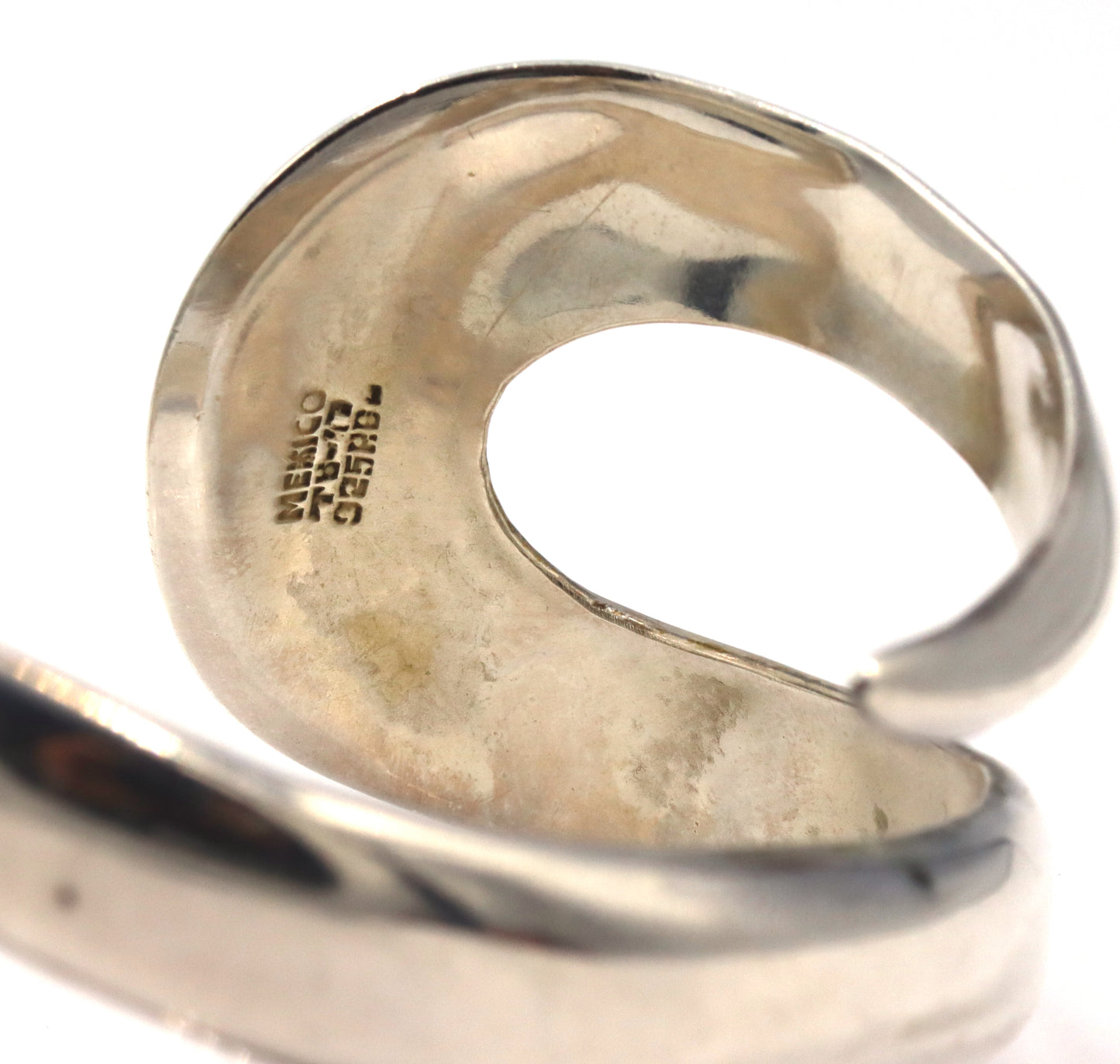 925 Sterling silver Mexico signed cuff bangle