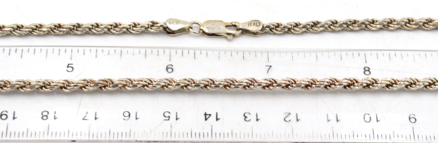 Group lot of 4 Vintage 925 sterling silver necklaces