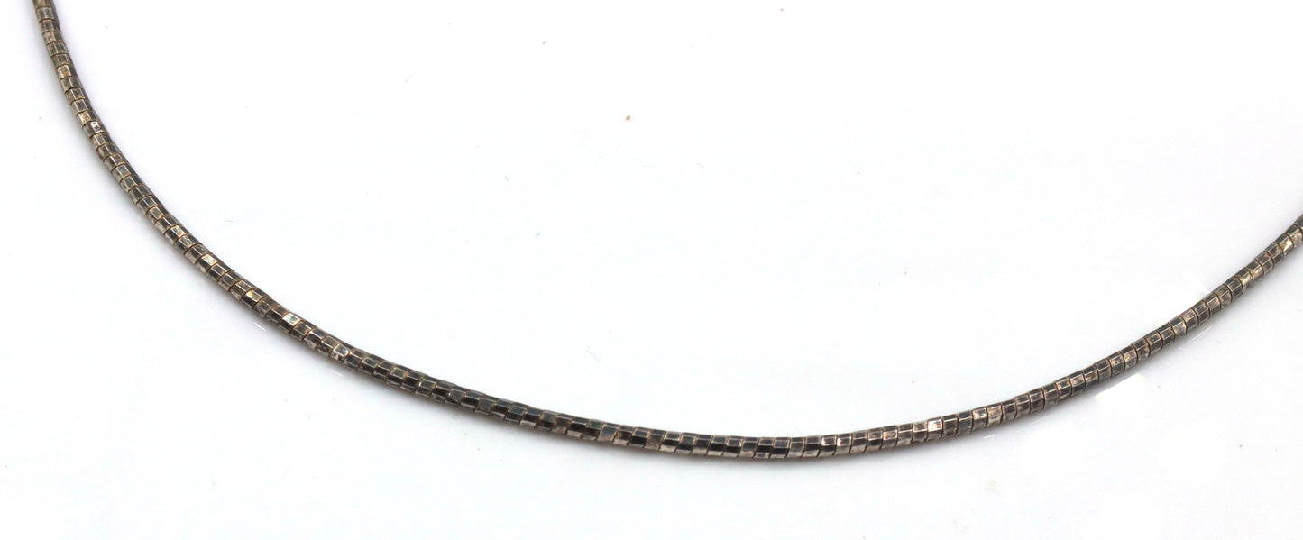 Group lot of 3 vintage 925 sterling silver chains