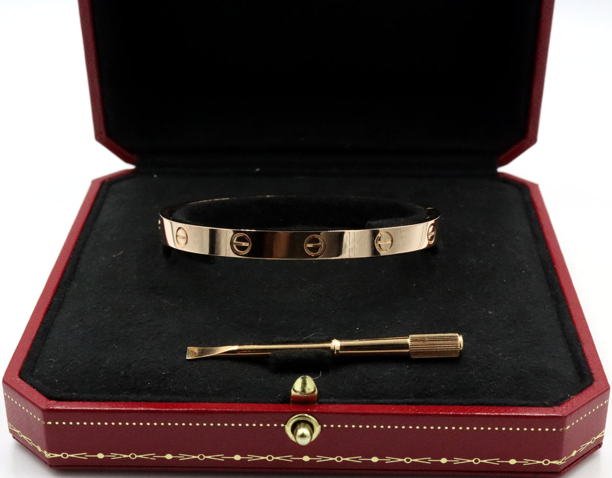 Authentic Cartier Yellow gold lover bangle bracelet