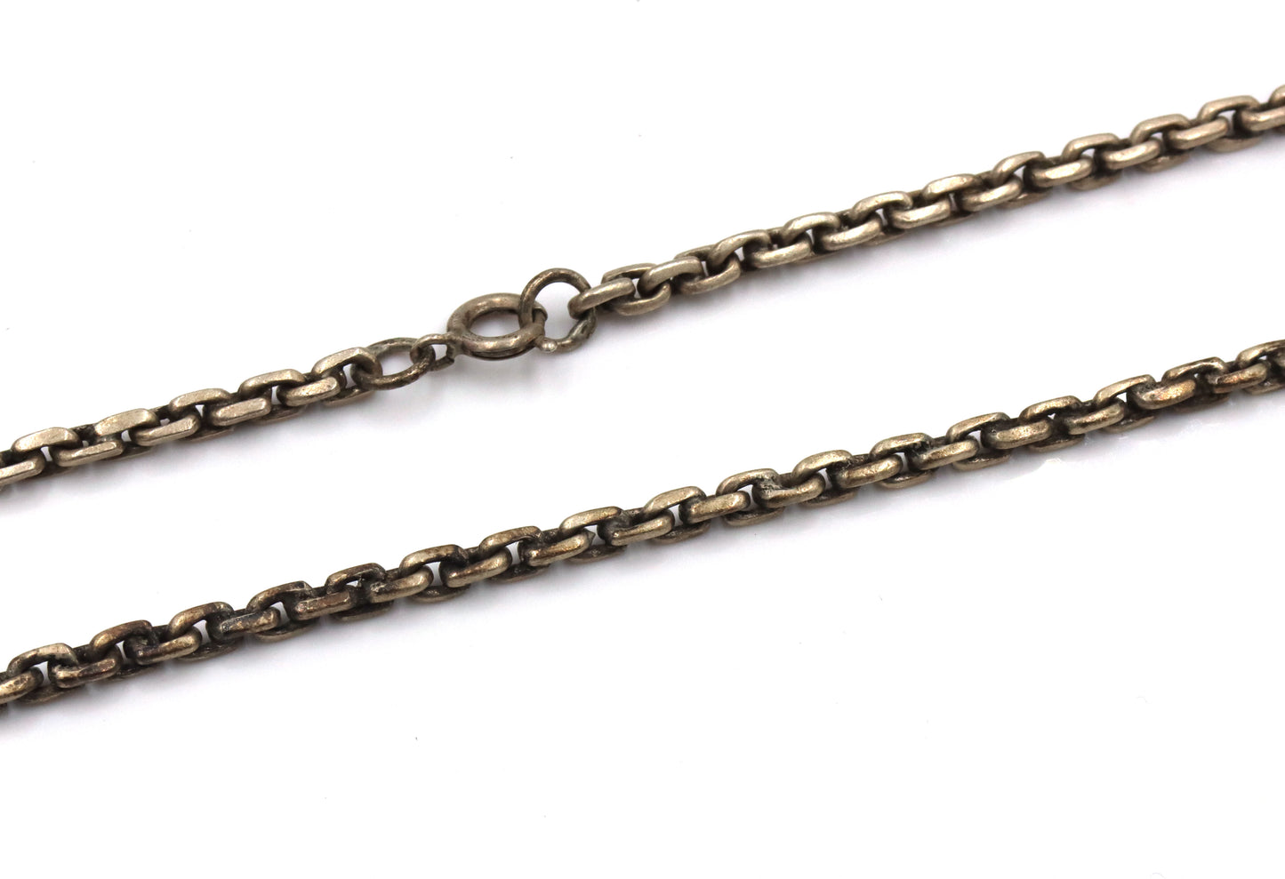 Vintage 925 sterling silver chain necklace
