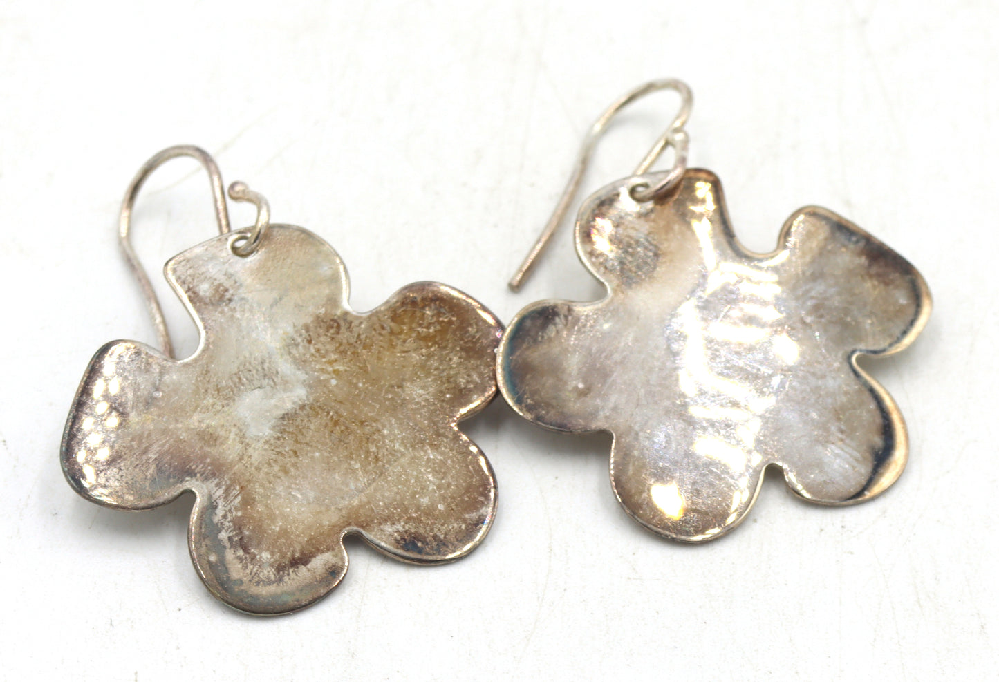 Set of Vintage 925 sterling silver necklace and dangle earrings