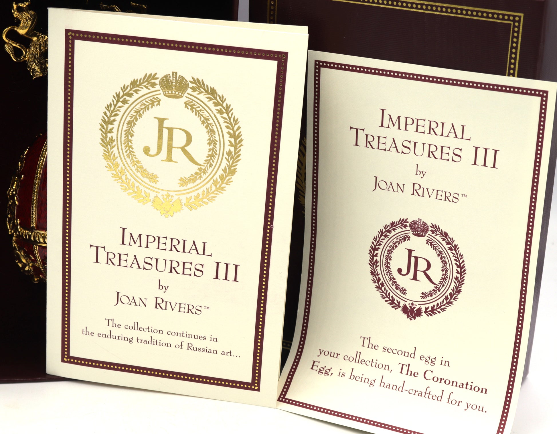 Imperial Treasures III by Joan Rivers egg