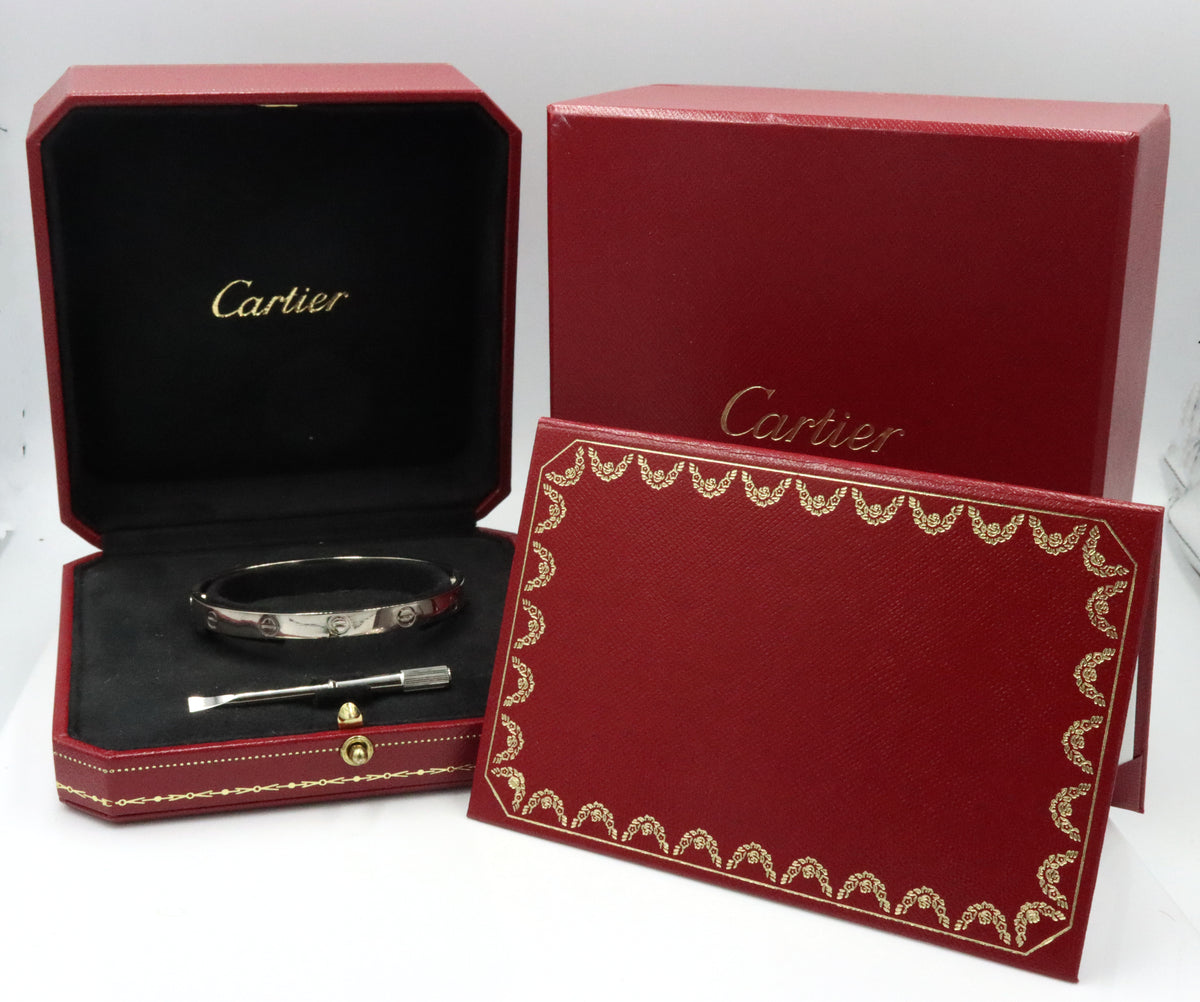 Cartier classic love bangle bracelet