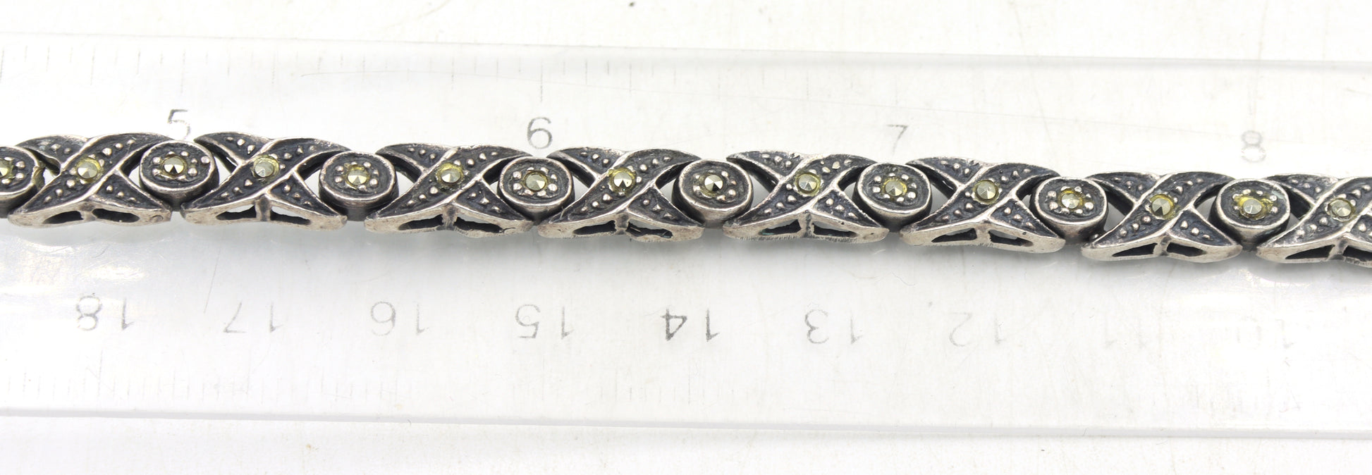 Group lot of 3 Vintage 925 sterling silver bracelets