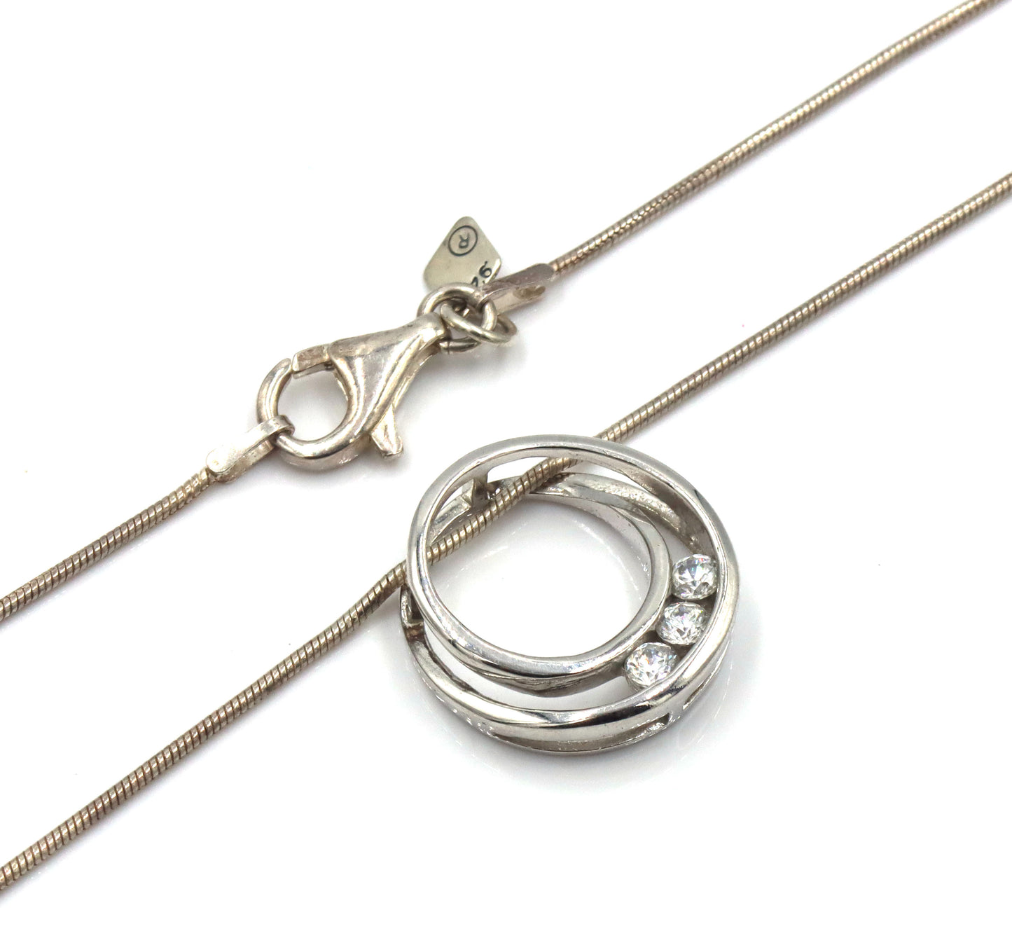 Vintage 925 sterling silver group lot of 8 vintage 925 sterling silver necklaces