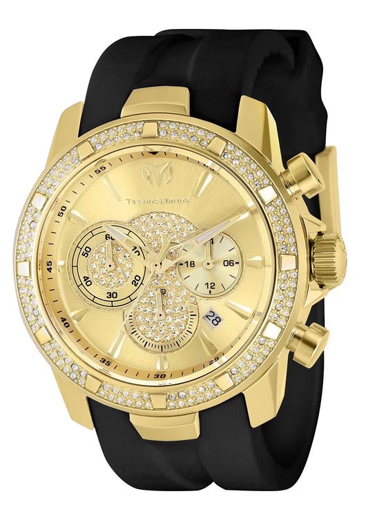 Technomarine Men's UF6 Quartz 3 Hand Gold Dial Watch