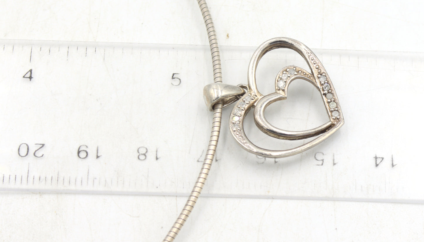 Group lot of 4 Vintage 925 sterling silver necklaces