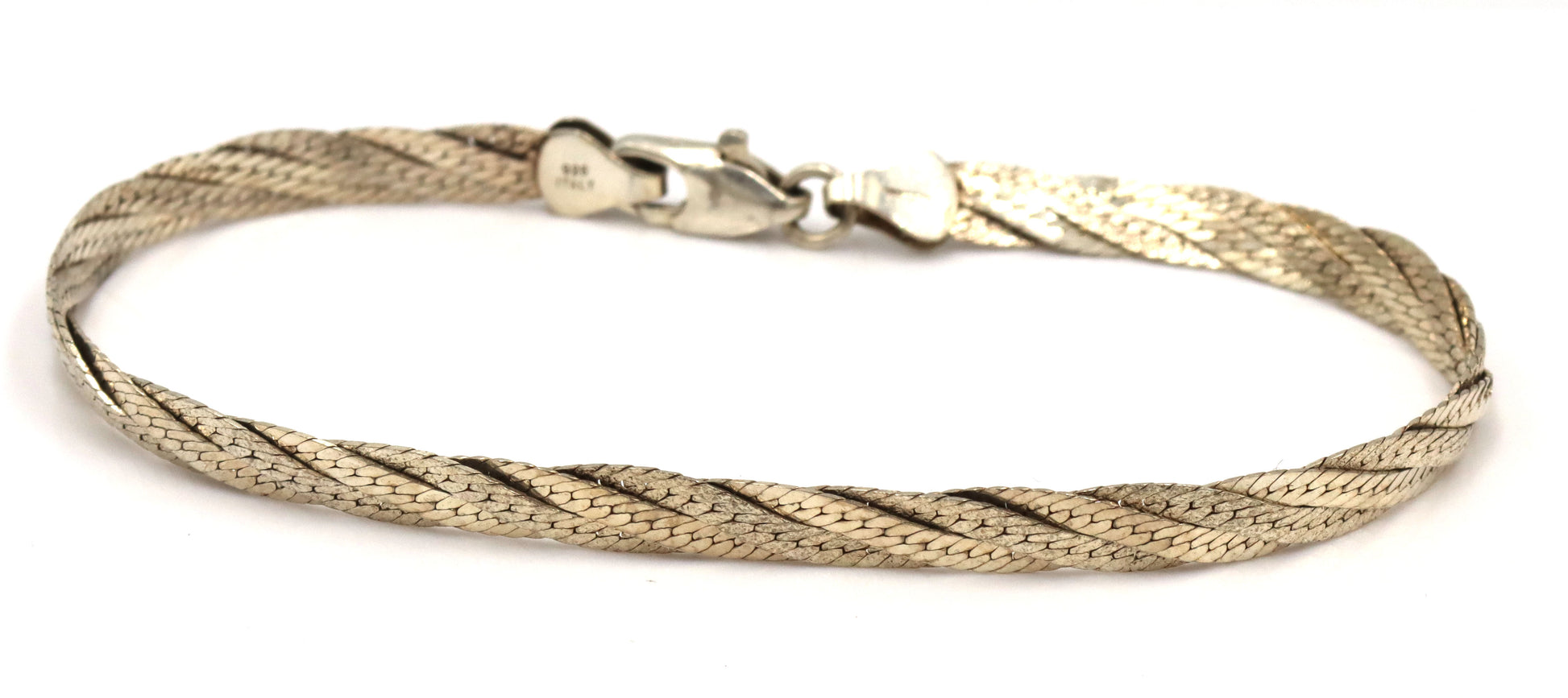 Group lot of 11 vintage 925 sterling silver bracelets