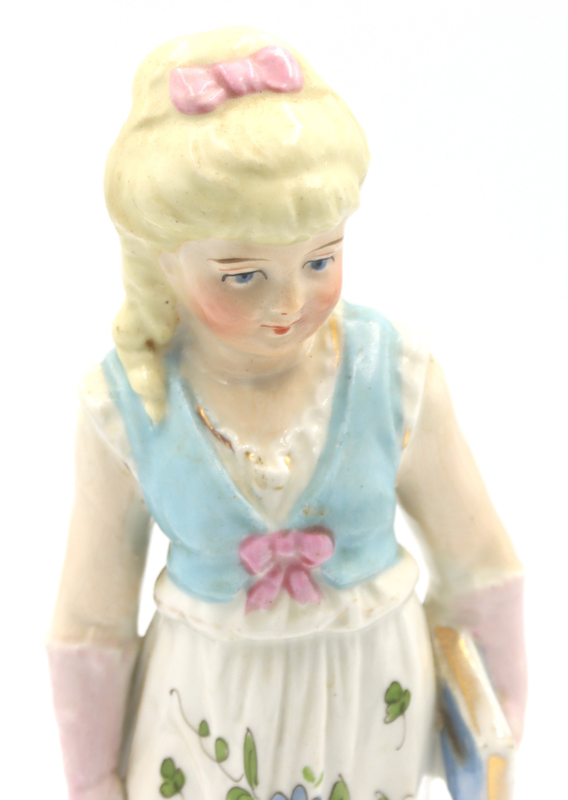 Antique Conta & Boehme figurine, School girl