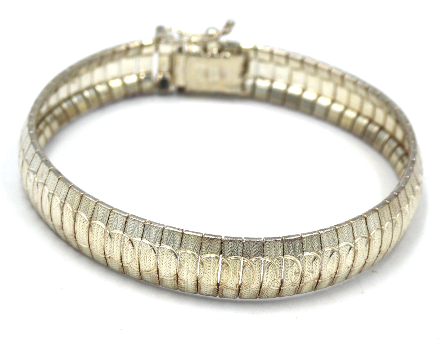 Group lot of 4 Vintage 925 sterling silver bracelets