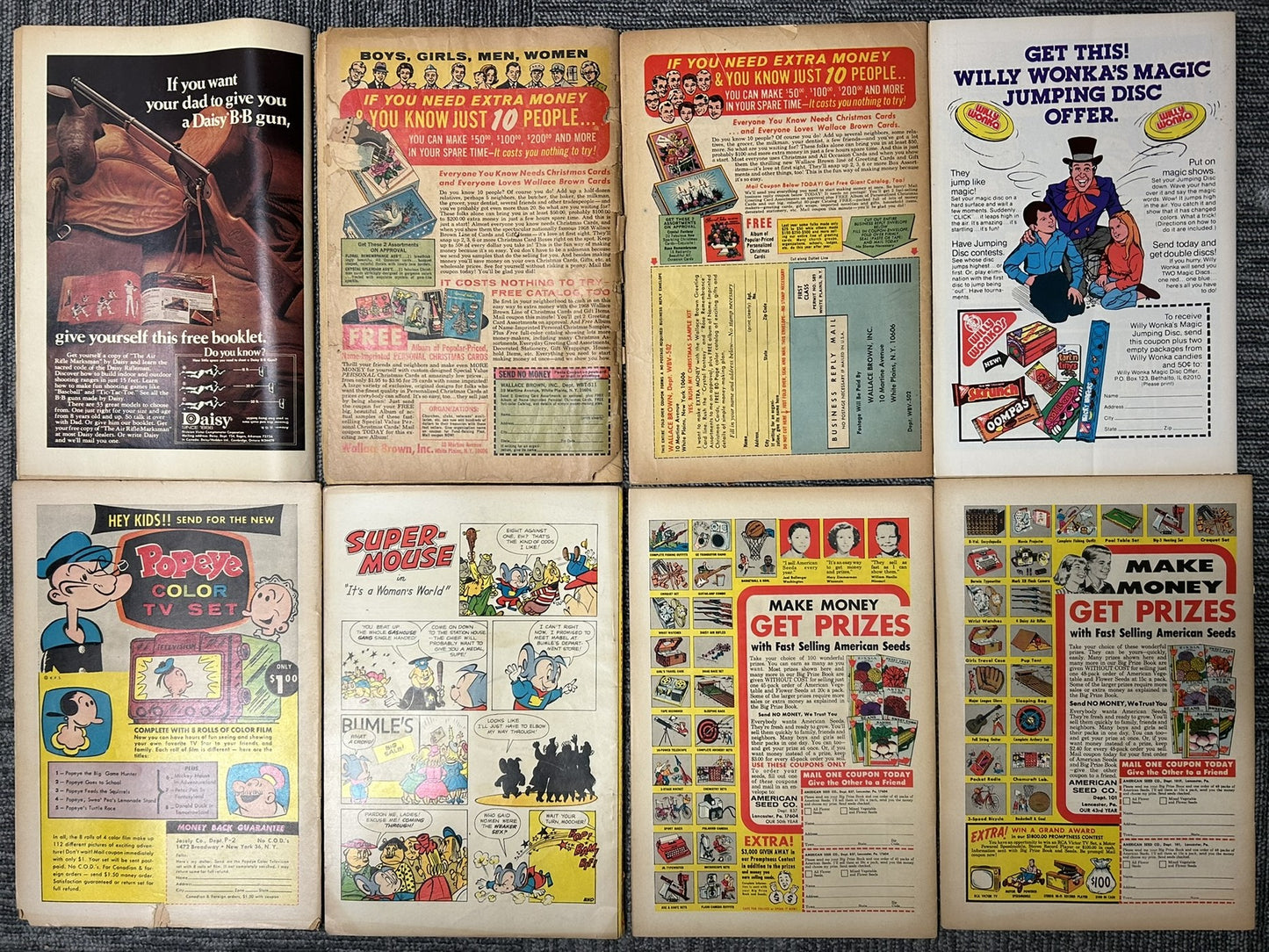 Vintage Comic Book Lot – DC, Harvey, Marvel – Ghosts, Wendy, Richie Rich, Felix, Legion Annual & Mor