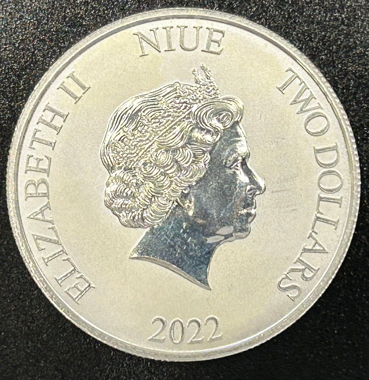 2022 Niue Disney Donald Duck Merry Christmas 1 oz Silver Coin