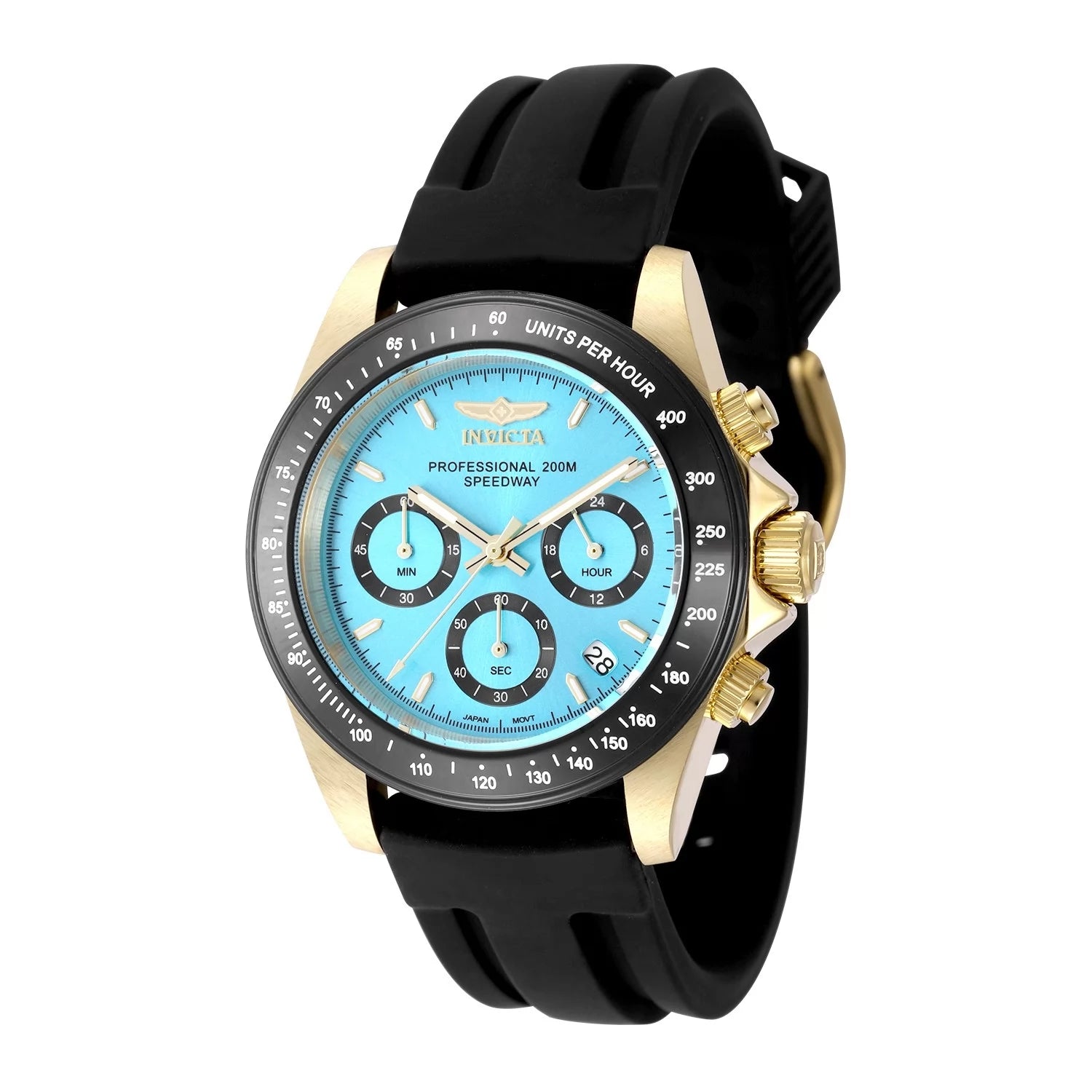 Invicta Men's Speedway Quartz VD53 Light Blue Dial Watch
