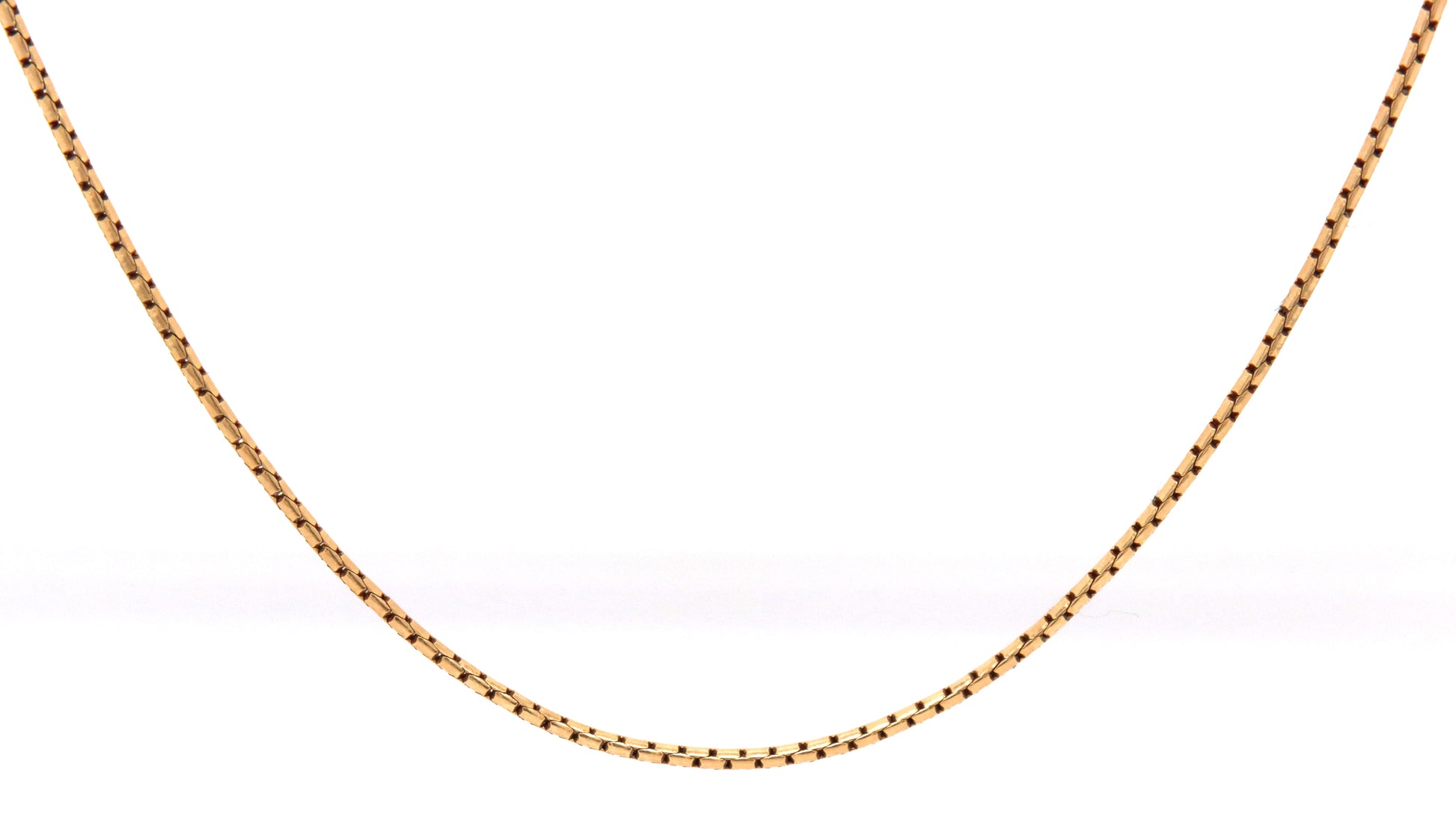 Italian 14kt Yellow gold chain necklace