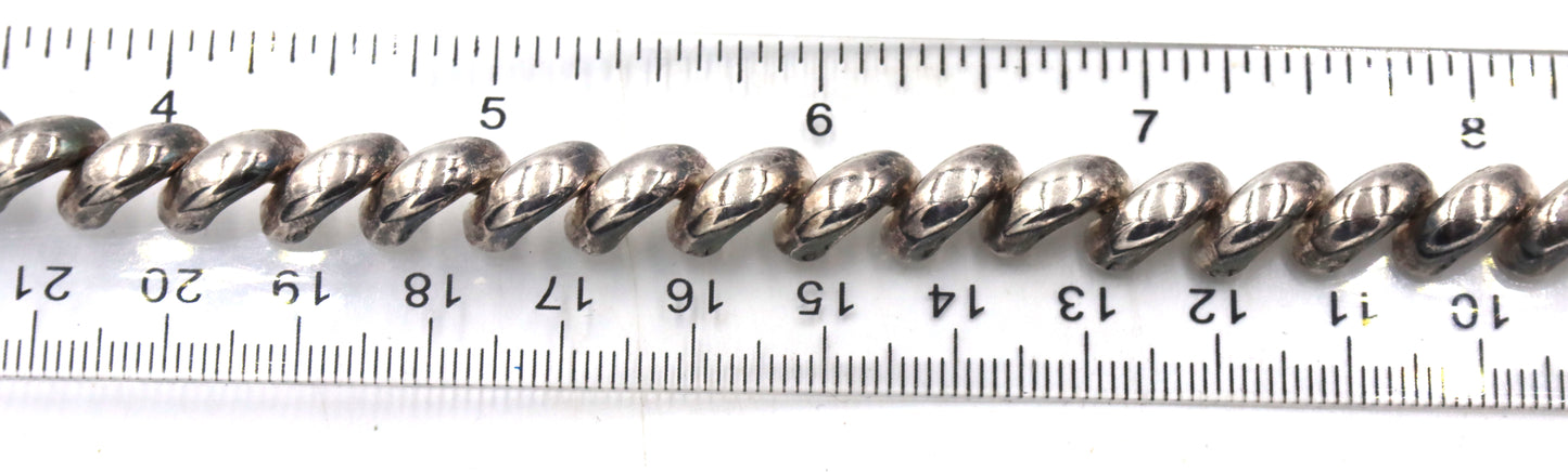 Group lot of 6 vintage 925 sterling silver bracelets