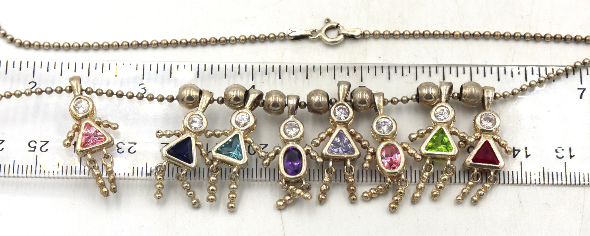 Group lot of 5 Vintage 925 sterling silver necklaces