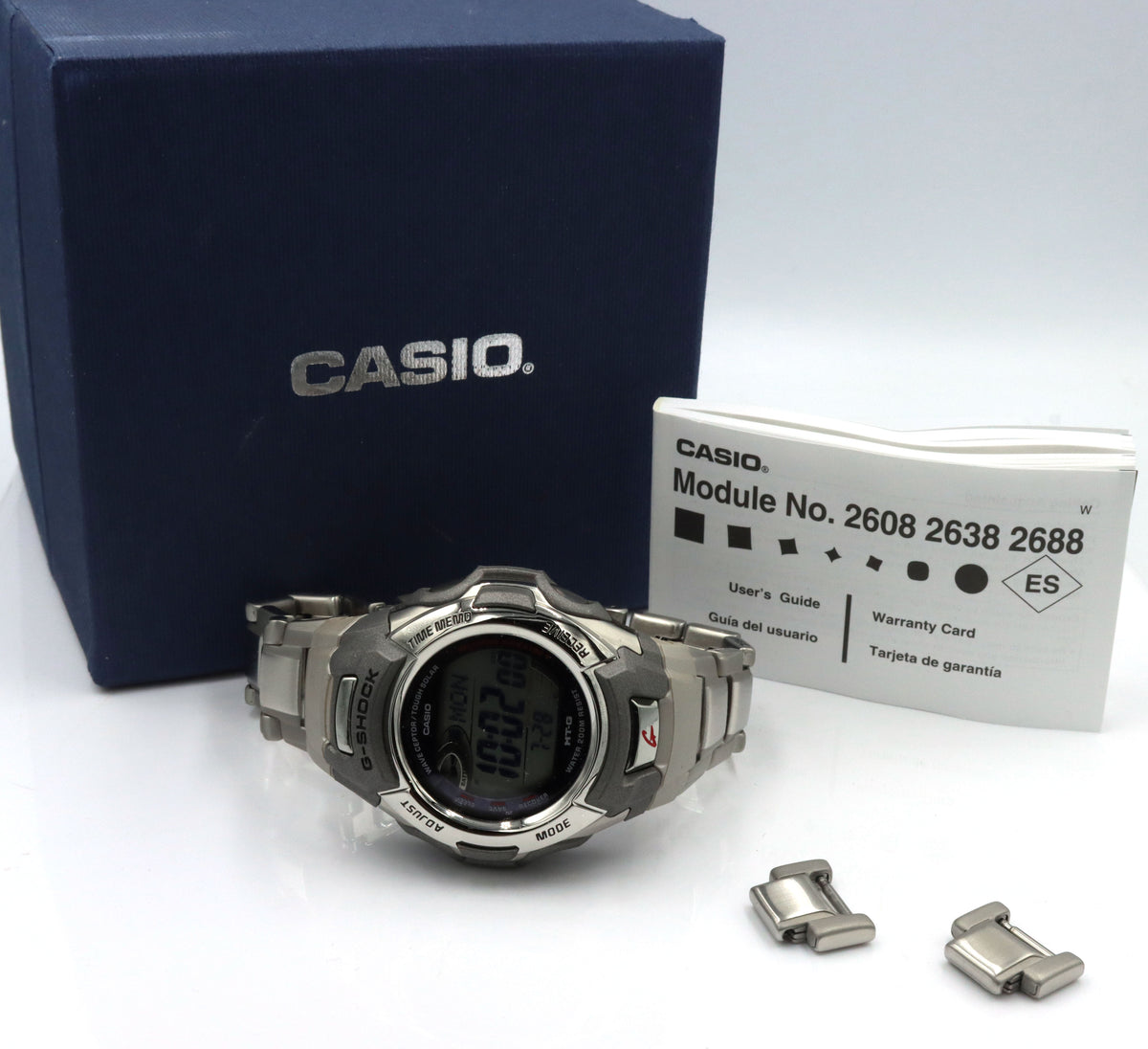 Casio Men's G shock stainless steel tough solar automatic digital watch