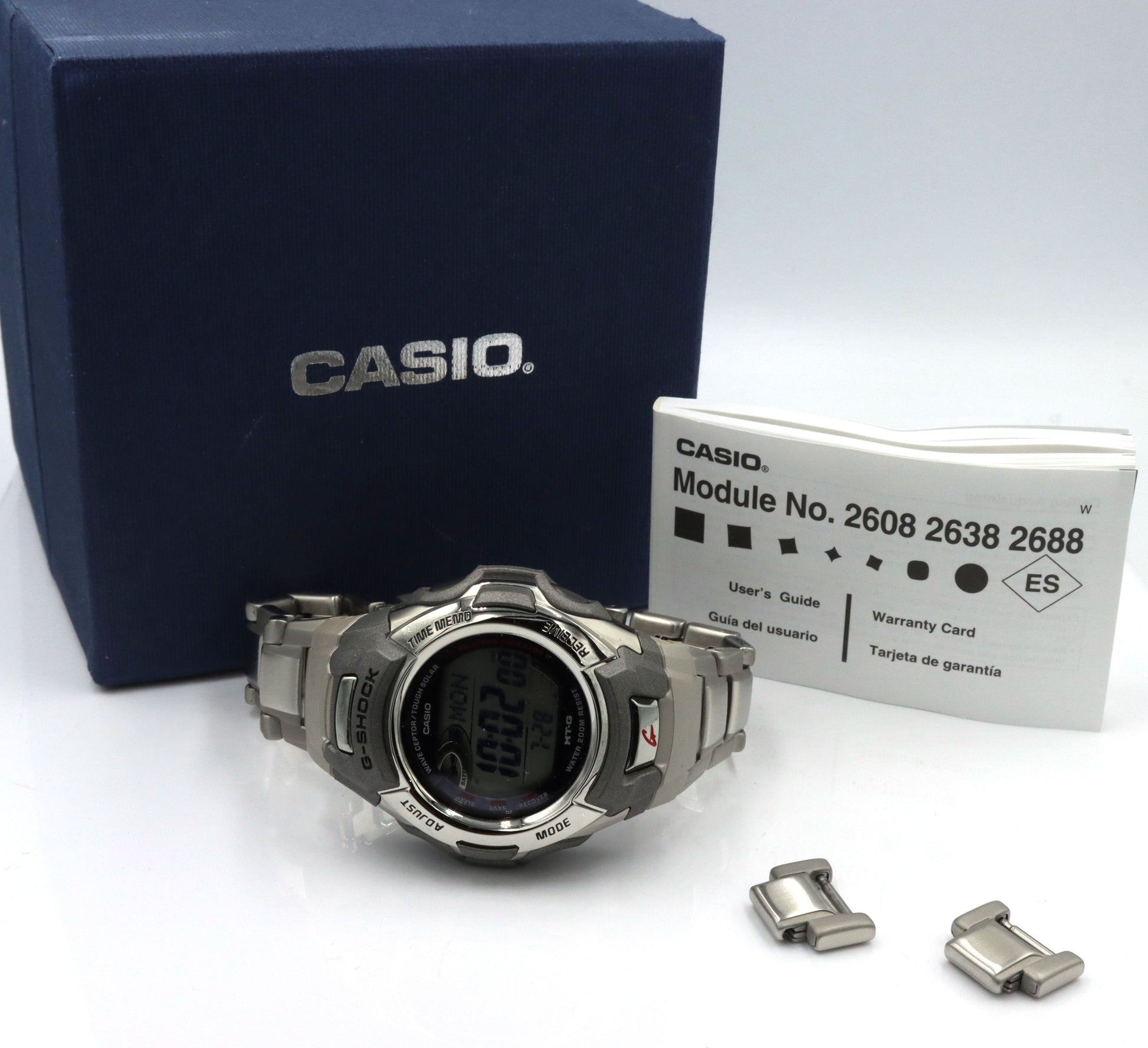 Casio Men's G shock stainless steel tough solar automatic digital watch