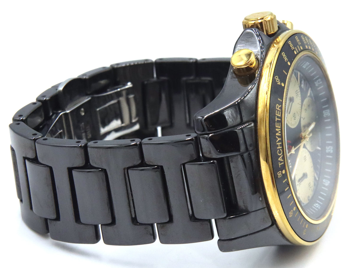 Invicta S1 Rally chronograph black dial watch