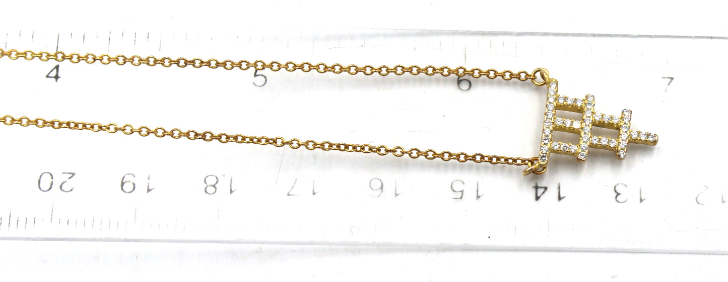 Group lot of Vintage 925 sterling silver necklaces