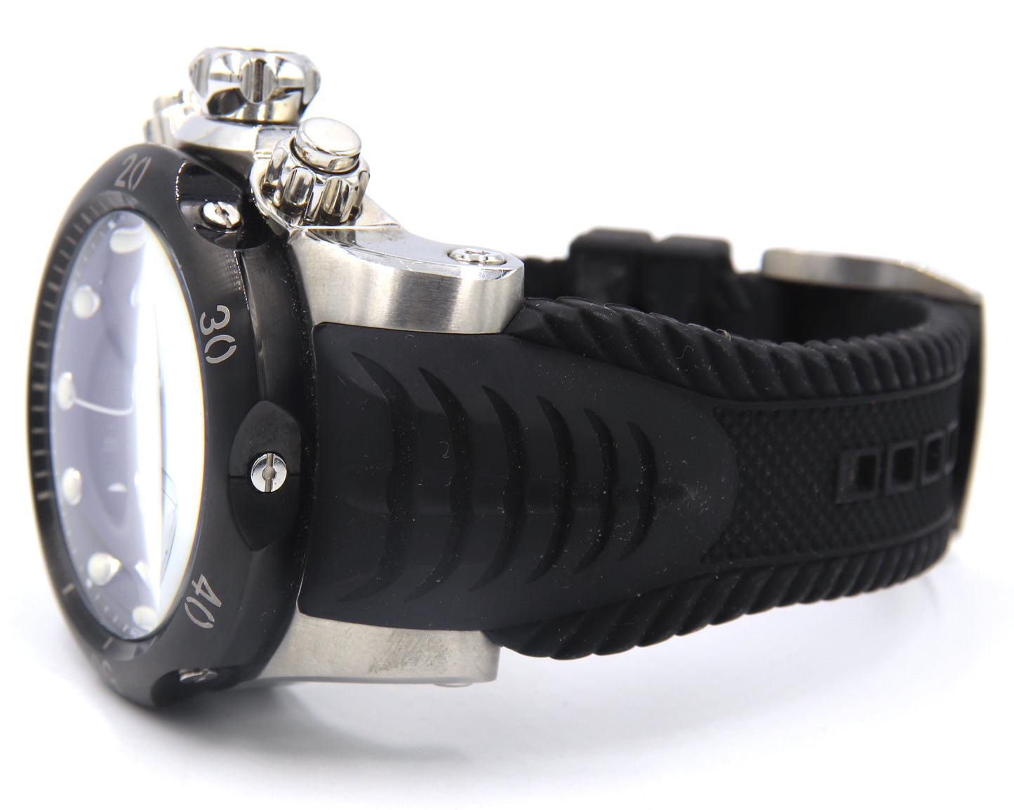 Invicta Reserve Venmo Quartz Swiss Chronograph Black Dial Watch