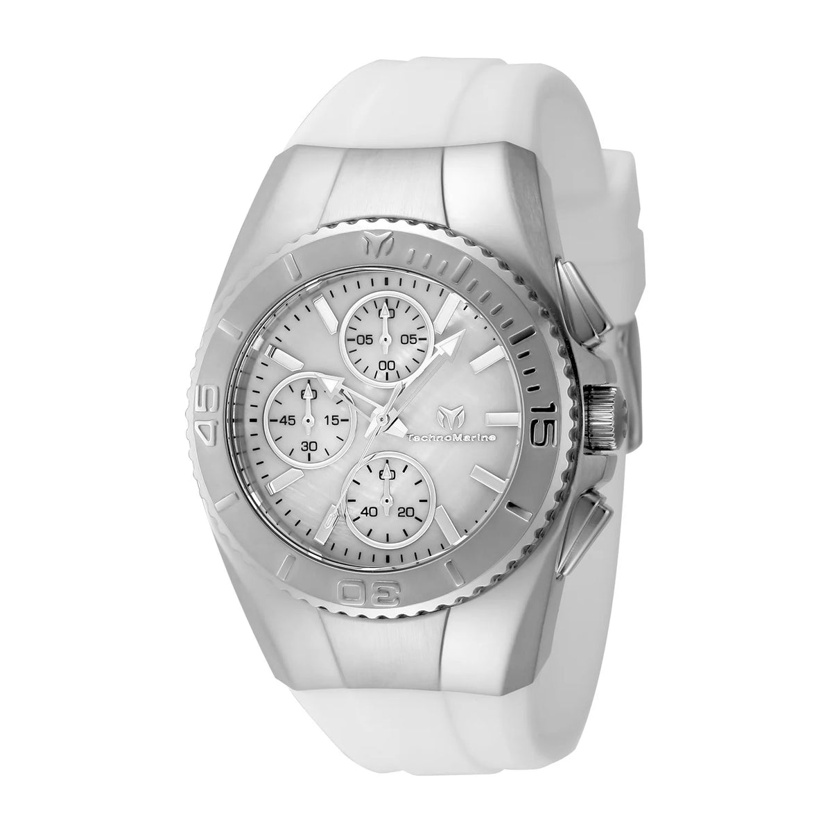 Technomarine Men's Cruise Quartz Chronograph White Dial Watch