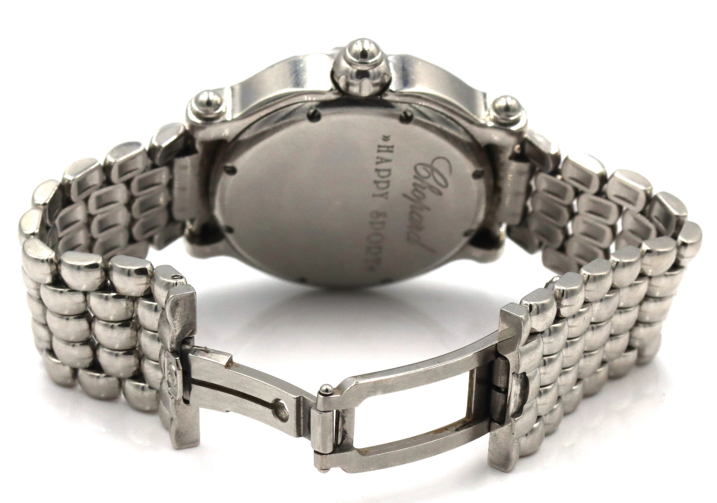 Chopard Happy sport ladies snowflake floating diamonds watch