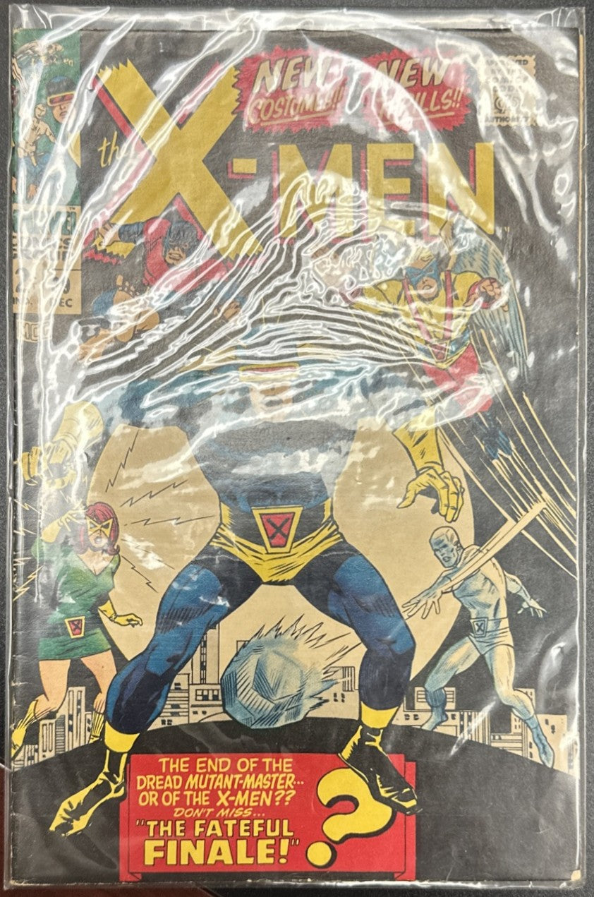 Vintage The X-Men #49 Marvel Comics 1968 Silver Age Comic Book