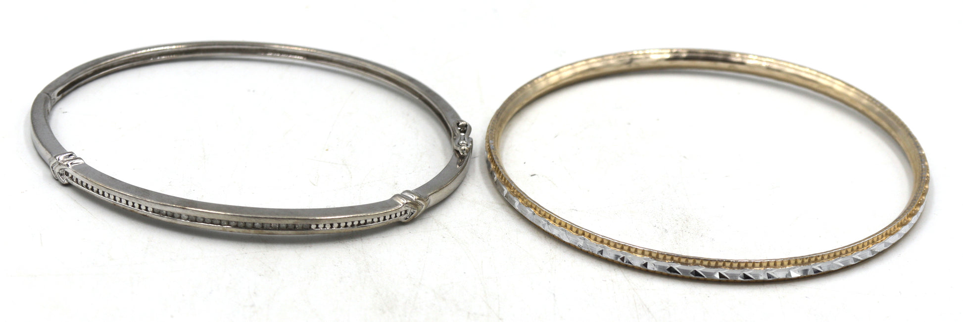 Group lot of Vintage 925 sterling silver bangles