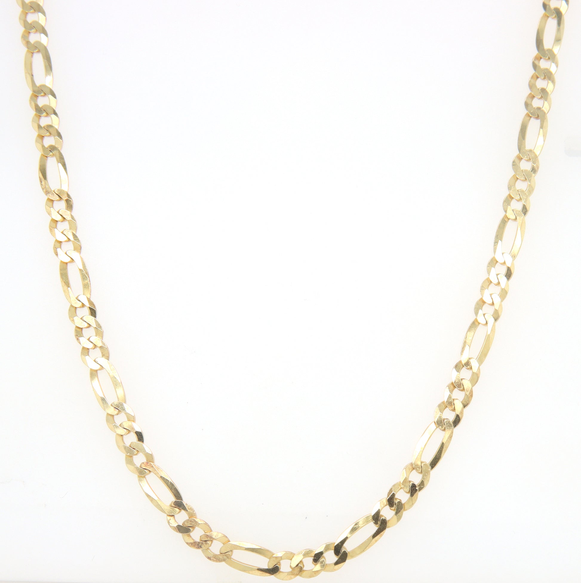 925 Sterling silver Figaro chain necklace
